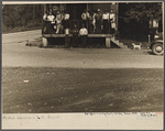 Prospective homesteaders, in front of post office at United, Westmoreland County, Pennsylvania