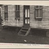 House stained by coal dust, Pursglove Mine, Scotts Run, West Virginia
