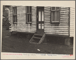 House stained by coal dust, Pursglove Mine, Scotts Run, West Virginia