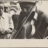 Blind street musician, West Memphis, Arkansas
