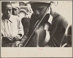 Blind street musician, West Memphis, Arkansas