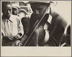 Blind street musician, West Memphis, Arkansas