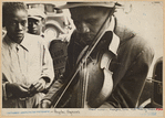 Blind street musician, West Memphis, Arkansas