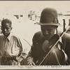 Blind street musician, West Memphis, Arkansas