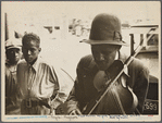 Blind street musician, West Memphis, Arkansas