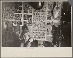 Interior of Negro tenant farmer's home. Little Rock, Arkansas