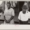 Negro sharecropper and his wife, Pulaski County, Arkansas