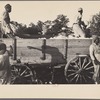 Bringing in cotton for weighing, Pulaski County, Arkansas