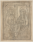 The Man of Sorrows with the Virgin