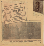 "For sale" signs on the Tombs and the adjoining Criminal Courts Building precede the disappearance of the two grim landmarks. The city, building new structures, will auction off the old ones