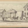 Reservoir of Manhattan Water Works. Chambers St. 1825
