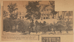 Richmond Hill Mansion, Washington's headquaters from May to June, 1776. Also the residences of Vice-Presidents John Adams and Aaron Burr