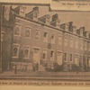 Old row of houses on Charlton Street, opposite Richmond Hill site