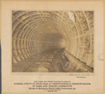 NY & NJ Railroad Co. tunnel under construction (Hudson Tube)
