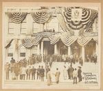 Opening Ceremonies N.Y. Subway, Oct 27, 1904, on City Hall steps