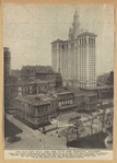 The old City Hall and the City's New Municipal Building