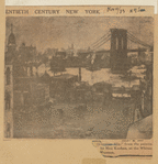 "Coentie's Slip," from the painting by Max Kuehne, at the Whitney Museum