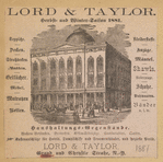 Lord & Taylor, Grand und Chrhstie Strasse, N.Y.