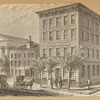 The hall of Board of Education, corner of Grand and Elm St.