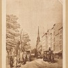 Broadway and the Park from Chamber's looking South in 1830