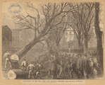 Demolition of the New York City Hospital grounds