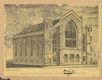 Meeting house of the First Baptist Society, New York