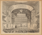 Interior of Laura Keene's New Theatre, Broadway, New York