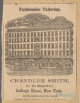 Chandler Smith, no. 675 Broadway, Lafarge House, New York