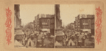 Early commercial buildings; East River National Bank; horse cars