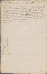 Drafts relating to a petition respecting the Court of General Sessions