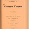 Compte-rendu de gestion pour l'exercice