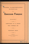 Compte-rendu de gestion pour l'exercice