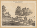 Harris' Point, (Horen's Hook 1776), Wards Island and Hellgate, 1859