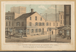 Old house cor. Houston & Cannon Sts. (1864) forming part of the Delancy Estate