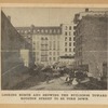 Looking north and showing the buildings toward Houston Street to be torn down