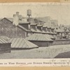 Backs of old houses on West Houston and Hudson Streets--belonging to Trinity Corporation