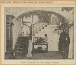 Main staircase of the Jumel Mansion