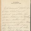 Letter on The Oriental letterhead