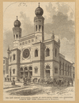 The new Jewish synagogue, corner of Fifty-fifth Street and Lexington Avenue, New York
