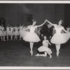 Malvina Cavallazzi instructing students of the Metropolitan Opera Ballet