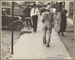 Marked Tree, Arkansas. Sharecroppers' union originated here. Dangerous for union members to walk along this street