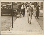 Marked Tree, Arkansas. Sharecroppers' union originated here. Dangerous for union members to walk along this street