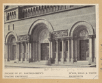 Facade of St. Bartholomew's (facing easterly) 