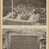 Unveiling of a memorial tablet in Morningside Park