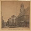 The Post Office, Nassau and Liberty streets, in 1855