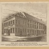 The old Shakespeare Hotel, corner of Nassau and Fulton streets. Built of brick, before the Revolutionary War, and occupied by Thomas Hodgkinson, from 1808 to 1824
