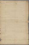 William Bollan statement of account with the Province of Massachusetts Bay