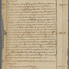 William Bollan statement of account with the Province of Massachusetts Bay