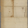 William Bollan statement of account with the Province of Massachusetts Bay