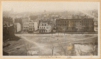 Tenements and row houses photographed from Jacob Ruppert mansion (5th Av & 93rd St)